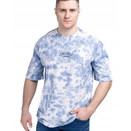 LONSDALE KLASYCZNY T SHIRT MĘSKI BATIK Z NADRUKIEM