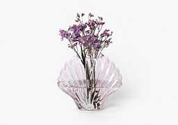 LUND-STOUGAARD DOIY wazon muszla - różowy (DYVASSHPI)