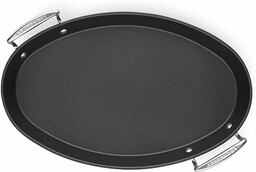 LE CREUSET Utwardzona nieprzywierająca owalna patelnia do ryb,