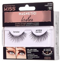 KISS Rzęsy magnetyczne na eyeliner Tantalize 1op.