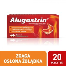 Alugastrin 340 mg, 20 tabletek