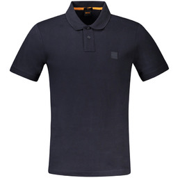 HUGO BOSS POLO KRÓTKI RĘKAW MĘSKI NIEBIESKI