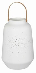 Rader HOME Lampion Porcelanowy 26 cm Biały