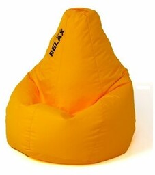 Go Gift Pufa worek sako GOGIFT Grusza Żółty
