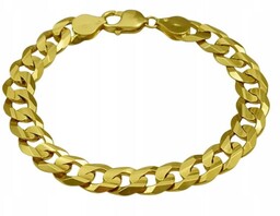 Bransoletka Złota Męska Pancerka 9,30 mm pr 585