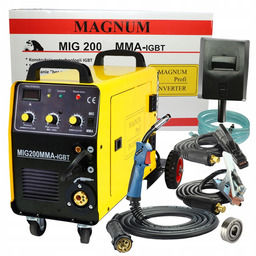 Spawarka Migomat Półautomat Mig 200A Mma Magnum