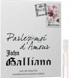 John Galliano Parlez-Moi d Amour, Próbka perfum EDP