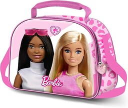 Barbie Fashion-torba na lunch 3D, różowa, 10 x