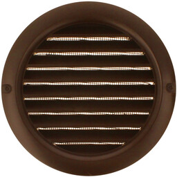 MW150KOBR Kratka okrągła fi 150 brązowa