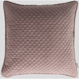 Poszewka Welwetowa Plums 45x45 cm z motywem geometrycznym