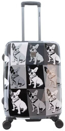 Walizka średnia SAXOLINE BULLDOG MONO 4koła 59l 1191HA