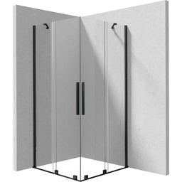 DEANTE KPNNP09P09 Kabina prizma nero 90x90 cm ktj_n39r