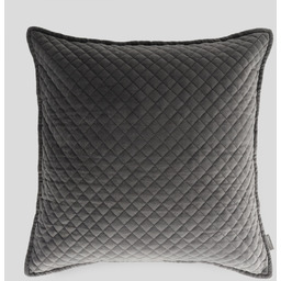 Poszewka Welwetowa Plums 45x45 cm z wzorem geometrycznym