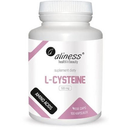 ALINESS L-Cysteine L-Cysteina 500mg, 100 kapsułek