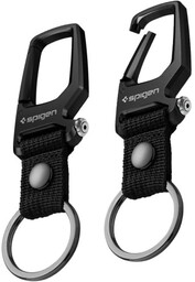Spigen Brelok do kluczy, Carabiner with KeyRing 2-Pack,