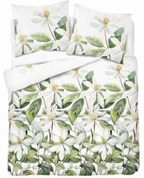 Pościel satynowa 160x200 Home Satin 71 Biała