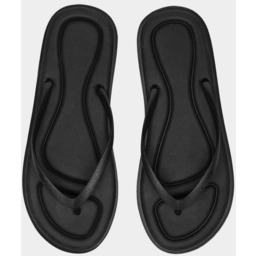 Japonki plażowe na lato damskie 4F 4FMM00FFLIF020A-20S Czarny