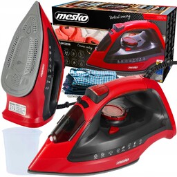 Żelazko Parowe Stopa Ceramiczna 3000W Anti-drip Anti-calc 9w1