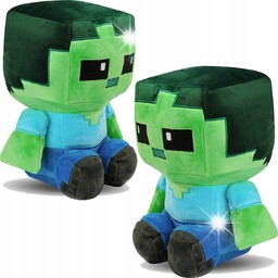MINECRAFT BABY ZOMBIE PLUSZOWA MASKOTKA Z GRY PLUSZAK