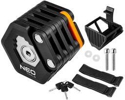 Neo-tools Zapięcie składane panelowe NEO Tools 91-006, czarne,