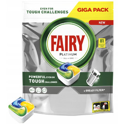 KAPSUŁKI FAIRY PLATINUM ALL IN ONE DO ZMYWARKI