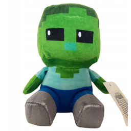 MASKOTKA MINECRAFT BABY ZOMBIE FIGURKA PLUSZAK Z GRY