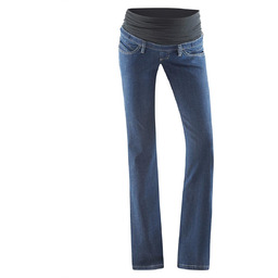 Damskie spodnie ciążowe jeansowe niebieskie Bellybutton Maternity, r.36