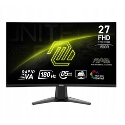 Zakrzywiony Monitor Msi Mag 27C6F 27'' Fhd Rapid