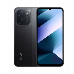 Poco C85|8GB+256GB|Ekran 6.9"|Bateria 6000mAh|Dual Sim microSD|NFC|Czarny