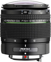 PENTAX Obiektyw Pentax HD-DA 10-17mm f/3.5-4.5 ED Fish-Eye