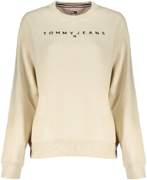 BLUZA DAMSKA TOMMY HILFIGER BEZ ZAMKU BEŻOWA