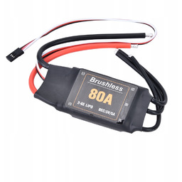 Silnik Bezszczotkowy Esc 80A Wysoka Prędkość