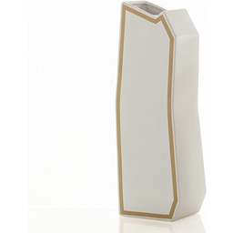 WINK DESIGN, Wazon LINEA-D GOLD - Wazon ceramiczny