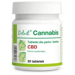 DOLFOS Dolvit Cannabis 30 tabletek CBD dla psa
