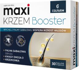 Colfarm Maxi Krzem Booster, 30 kapsułek