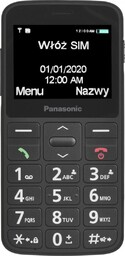 Telefon Komórkowy Panasonic Kx-Tu160 Czarny