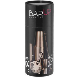 Zestaw barmański w tubie, Bar up, miedziany, fi.120x(H)320mm