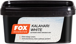 Farba dekoracyjna KALAHARI white 1 l FOX Dekorator