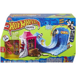Hot Wheels Zestaw do fingerboard Skate Skatepark Wesołe