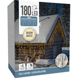 CHRISTMAS DECORATION Kurtyna LED AX8451300 6 m Sieciowe