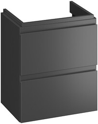 CERSANIT S590-087 MODUO SLIM 50 SZAFKA PODUMYWALKOWA ANTRACYTOWA