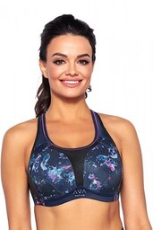 Biustonosz sportowy Ava Dina navy blue plus
