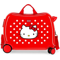 Hello Kitty Walizka, czerwony, 38x50x20 cm, Walizka