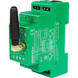 Sterownik rolet na 2 rolety Wi-Fi 230V Ac