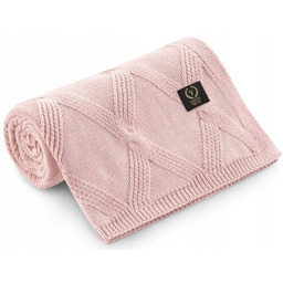 Yosoy Koc bambusowy Maroco 100×80 cm Powder Pink