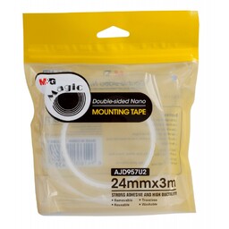 Taśma montażowa Nano Tape dwustronna przeźroczysta 24mm 3m