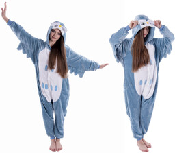 Piżama Kigurumi Onesie Sowa, Rozmiar Xl