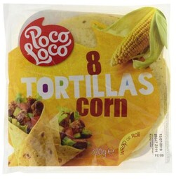 TORTILLA KUKURYDZIANA CORN 20CM,8SZT,320G/14 POCO LOCO P