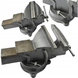 Geko Imadło Ślusarskie Obrotowe Z Kowadłem 200mm