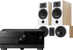 Yamaha RX-A2A (czarny) + Diva 3 (dąb) +